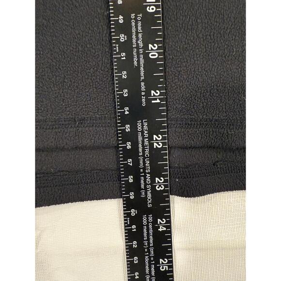 The North Face Pullover Womens Medium Black Fleece Quarter Zip Pink Ribbon - Picture 6 of 8